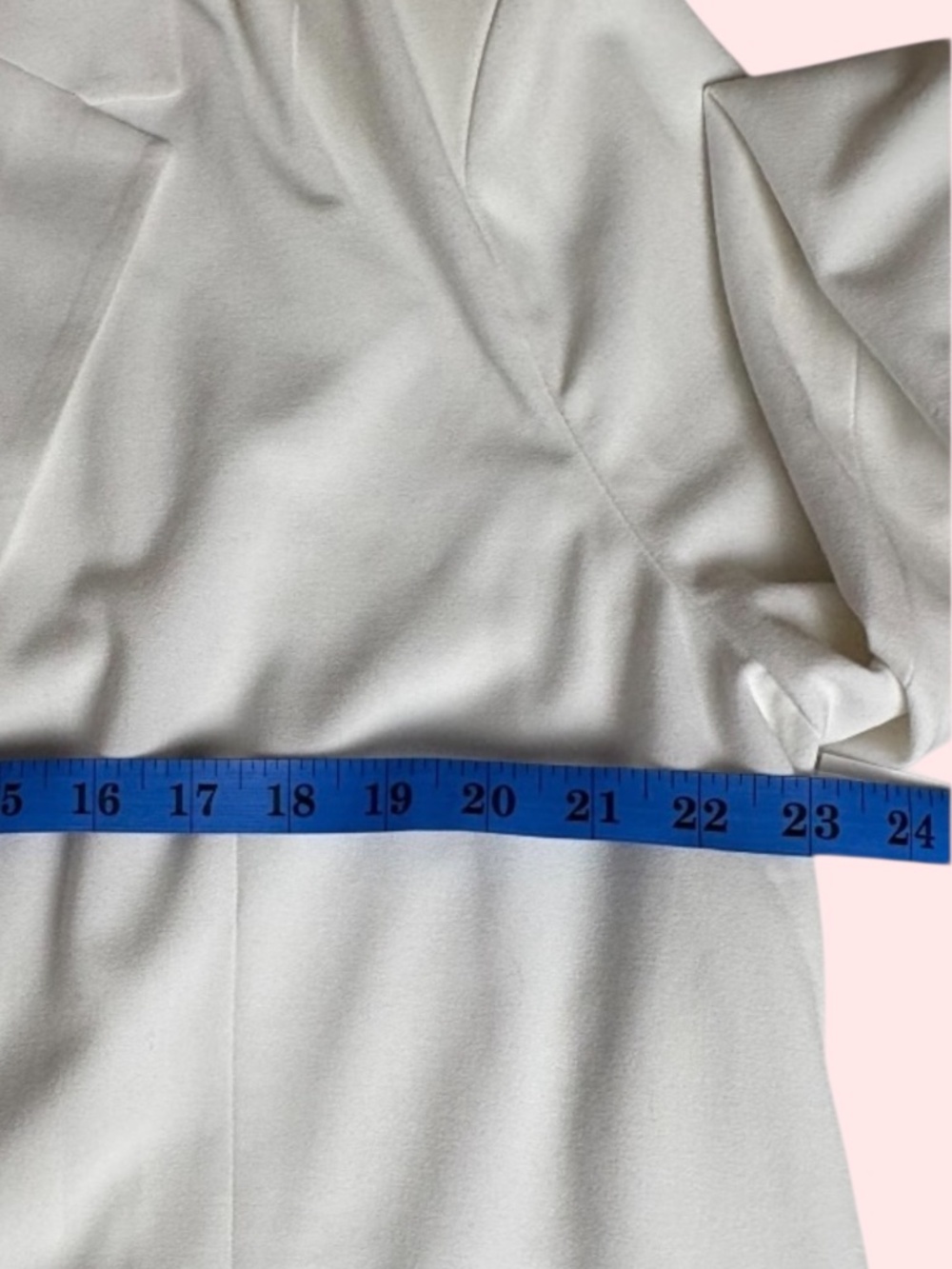 Leith Oversized Blazer White Size 16 or XL - Picture 3 of 9
